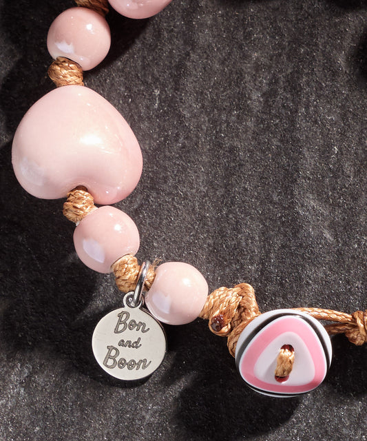 cuore grande rosa chiaro