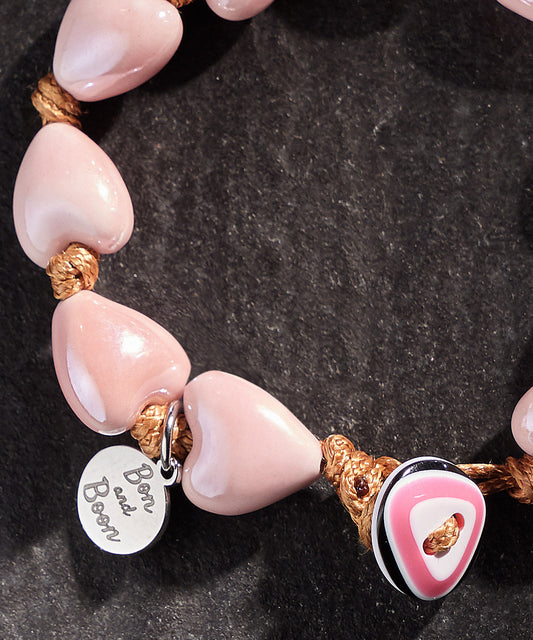 cuore piccolo rosa chiaro