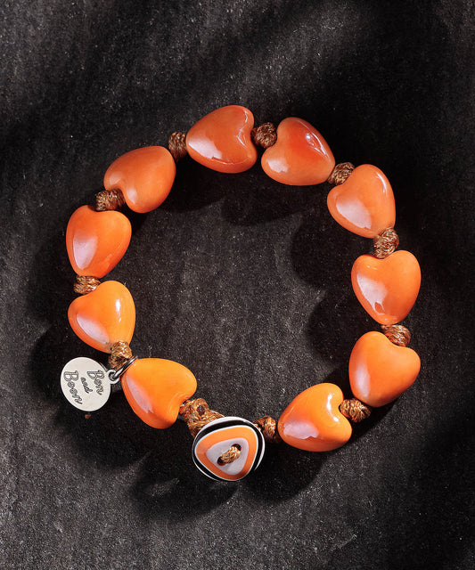 cuore piccolo arancione