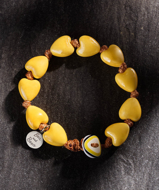 cuore piccolo giallo