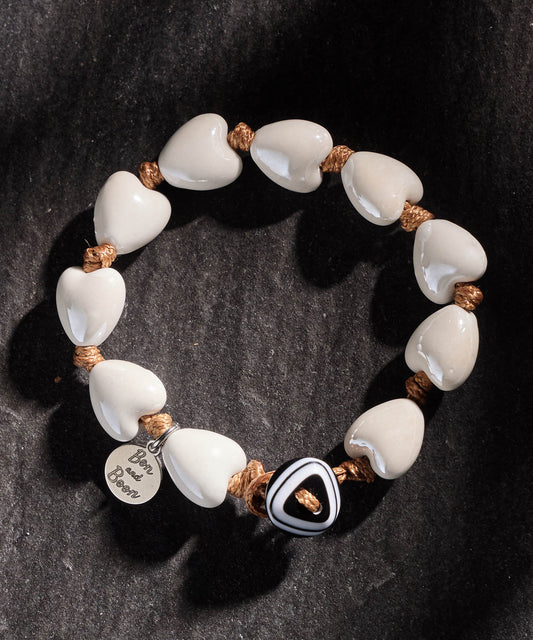 cuore piccolo bianco