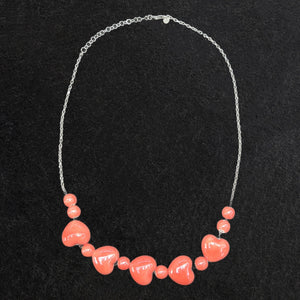 Collana rosa corallo Collana rosa corallo