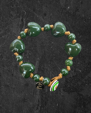 Cuore grande verde scuro Cuore grande verde scuro