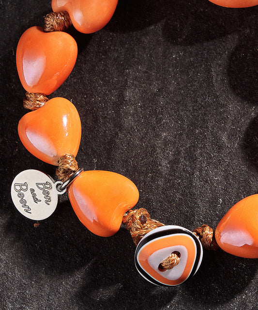 cuore piccolo arancione