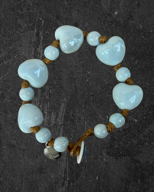 Cuore grande celeste ghiaccio